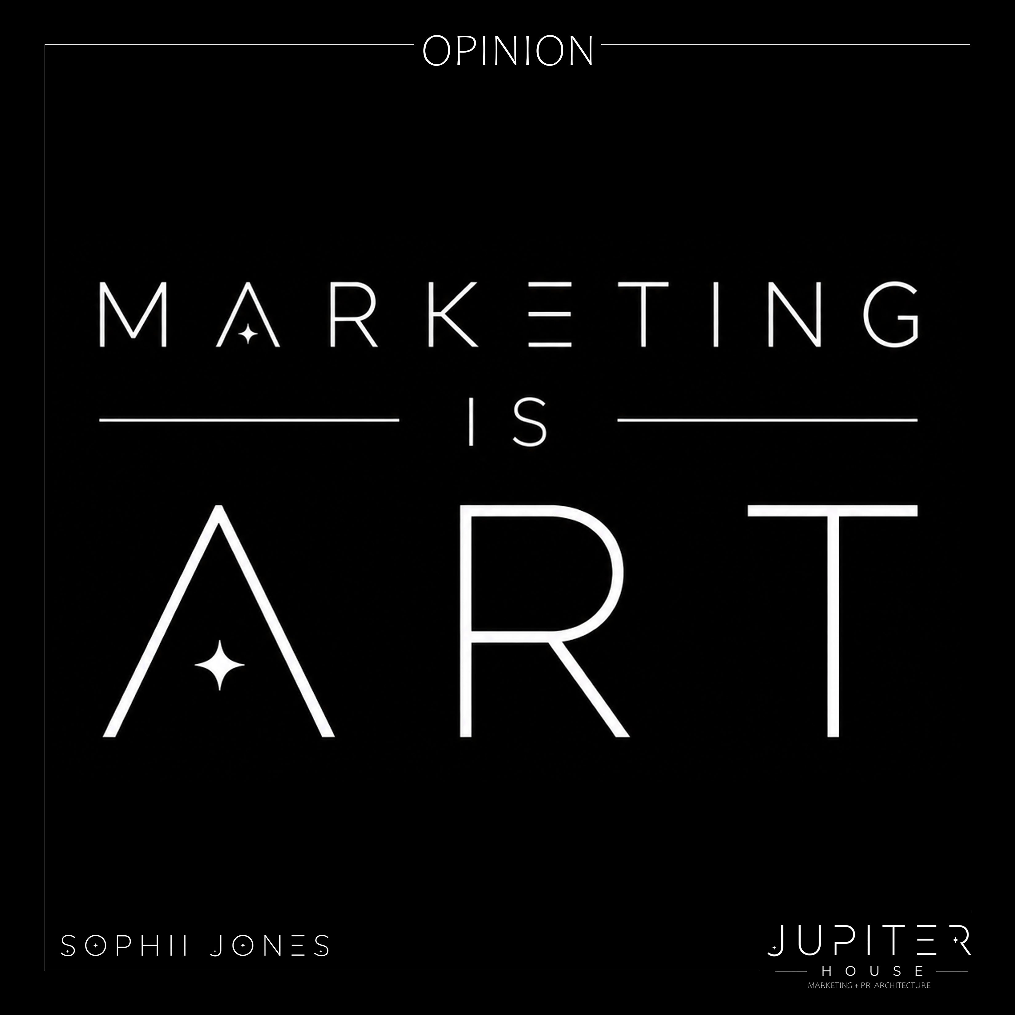 Marketing Is Art