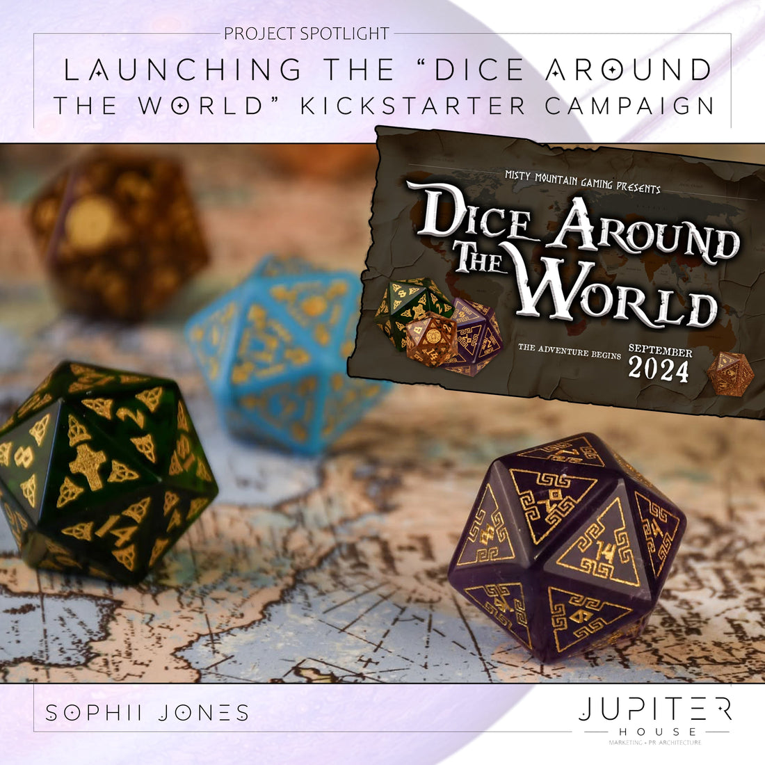 Project Spotlight: Launching the “Dice Around The World” Kickstarter Campaign