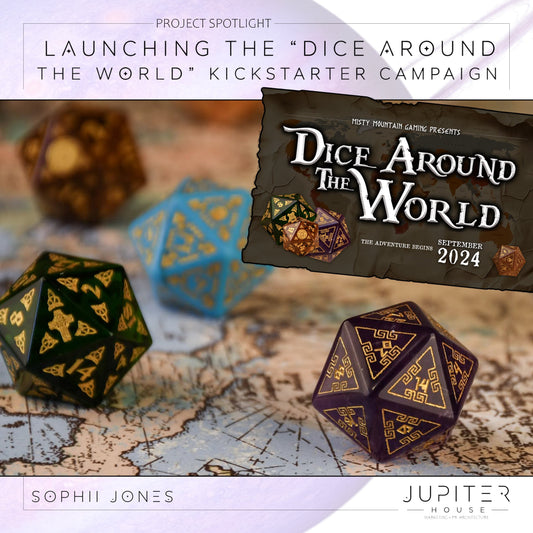 Project Spotlight: Launching the “Dice Around The World” Kickstarter Campaign
