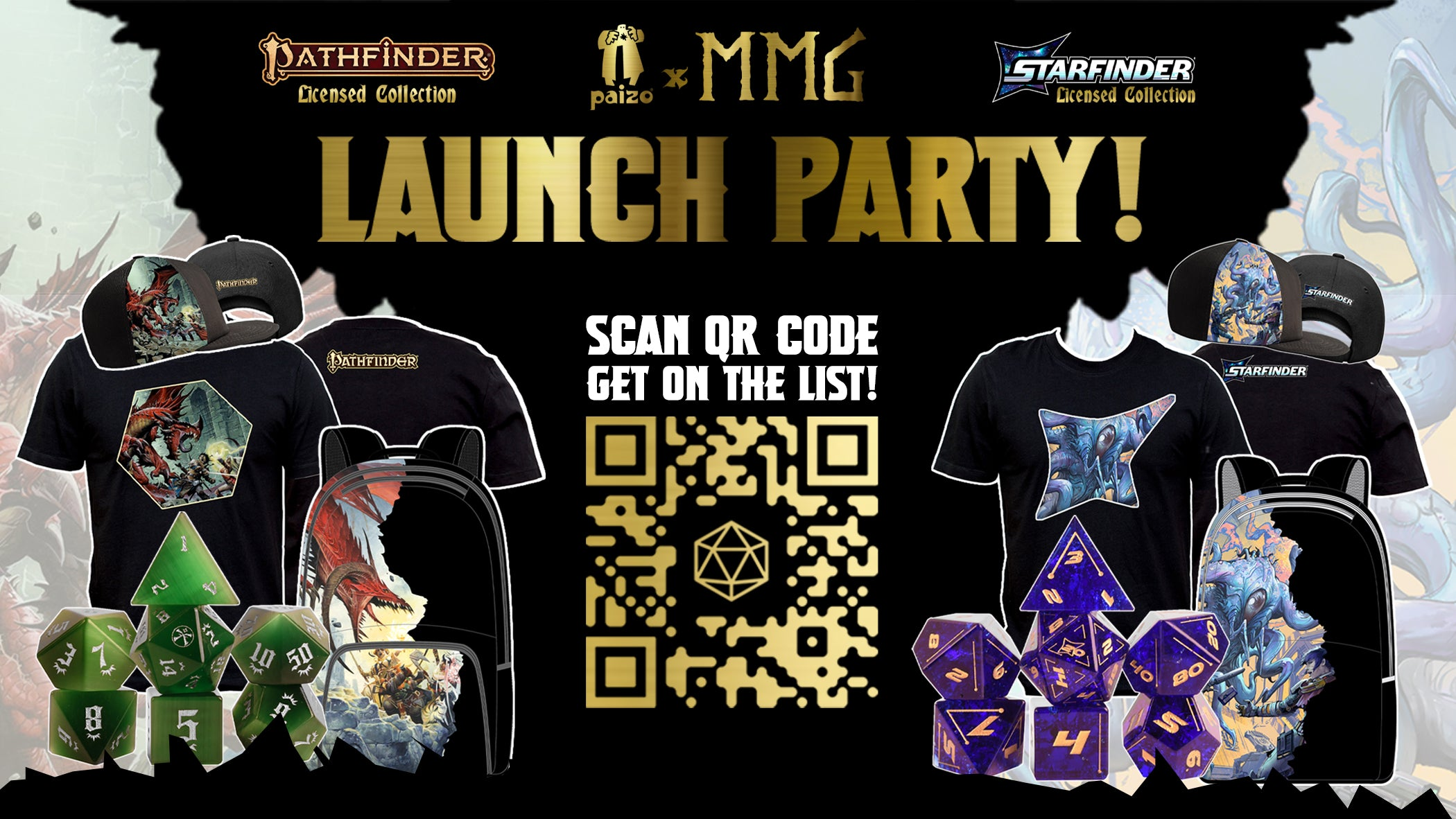 MMG × Paizo PAX Launch Party: Multi-Format Ad Campaign